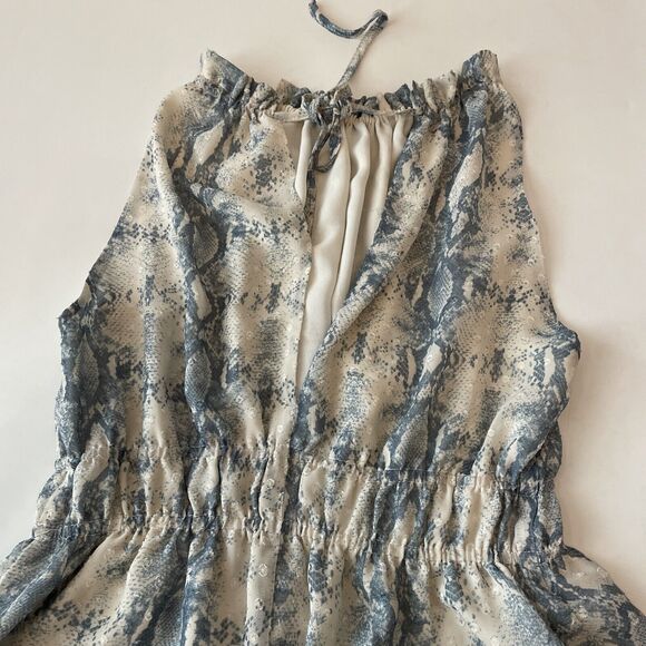 Fate‎ Dress Womens Medium Boho Chic Country Snakeskin - Picture 4 of 10